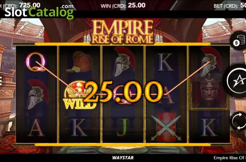 Скрин4. Empire Rise of Rome слот