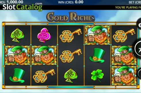 Скрин2. Gold Riches (Waystar) слот