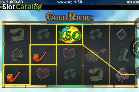 Скрин3. Gold Riches (Waystar) слот