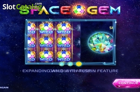 Скрин2. Space Gem (Wazdan) слот