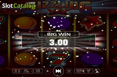 Скрин5. Sizzling 777 слот