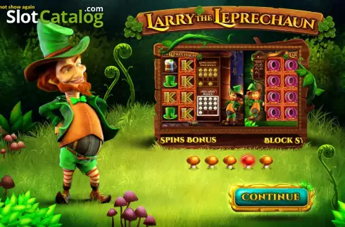 Скрин2. Larry the Leprechaun слот
