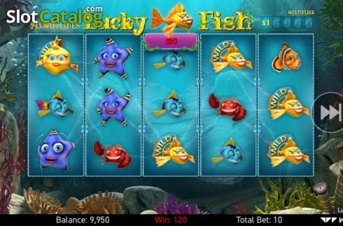 Скрин4. Lucky Fish (Wazdan) слот