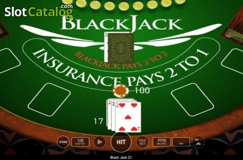 Скрин3. Black Jack (Wazdan) слот