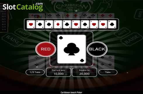 Скрин6. Caribbean Beach Poker (Wazdan) слот