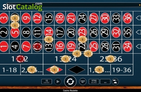 Скрин2. Casino Roulette (Wazdan) слот