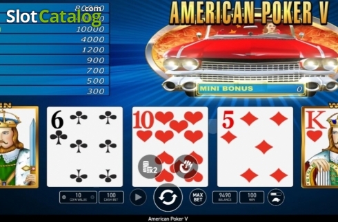 Скрин3. American Poker V слот