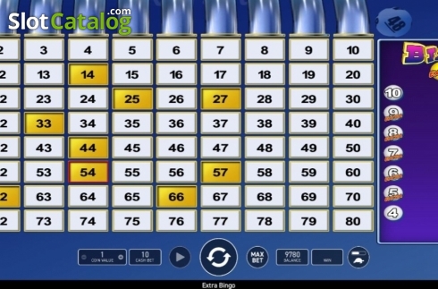Скрин2. Extra Bingo (Wazdan) слот