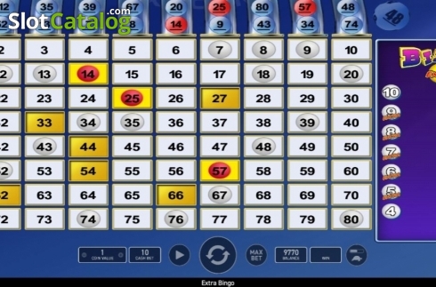 Скрин3. Extra Bingo (Wazdan) слот