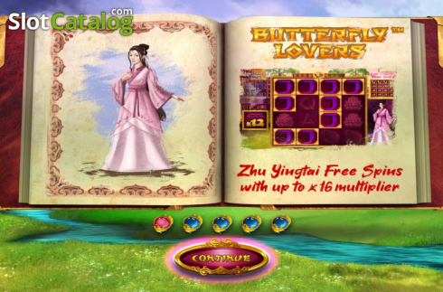 Скрин2. Butterfly Lovers (Wazdan) слот