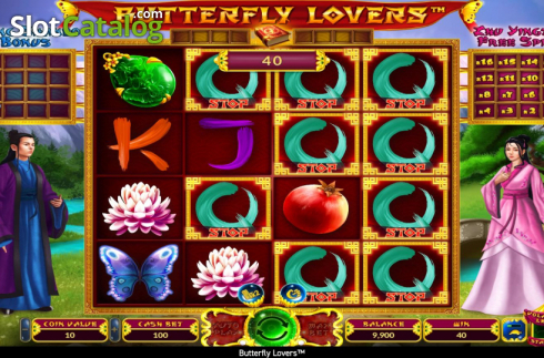 Скрин4. Butterfly Lovers (Wazdan) слот