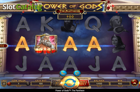 Скрин4. Power of Gods: The Pantheon слот