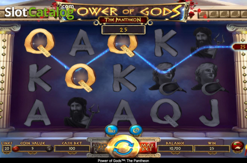 Скрин5. Power of Gods: The Pantheon слот