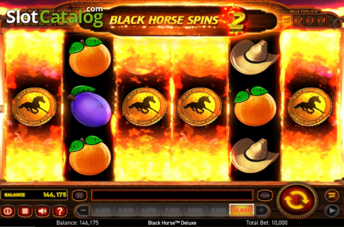 Скрин6. Black Horse Deluxe слот