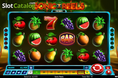 Скрин3. Sonic Reels слот