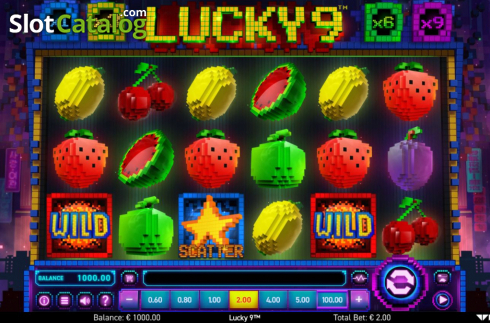 Скрин2. Lucky 9 (Wazdan) слот
