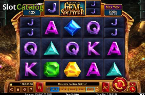 Скрин3. Gem Splitter слот