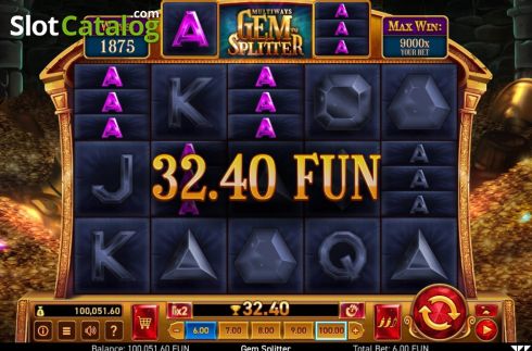 Скрин5. Gem Splitter слот
