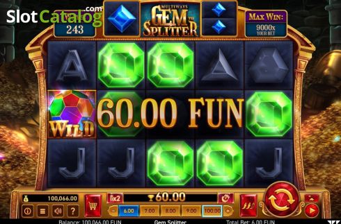 Скрин6. Gem Splitter слот