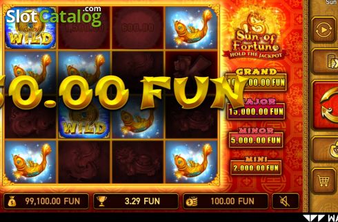 Скрин5. Sun of Fortune слот