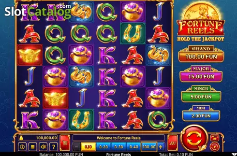 Скрин3. Fortune Reels слот