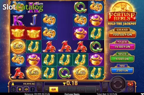 Скрин4. Fortune Reels слот