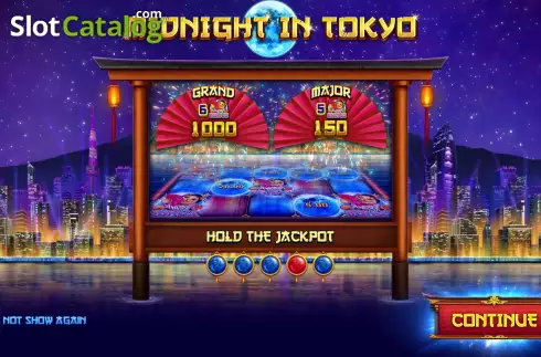 Скрин2. Midnight in Tokyo слот