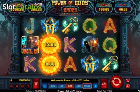 Скрин3. Power of Gods: Hades слот
