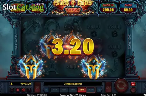 Скрин4. Power of Gods: Hades слот