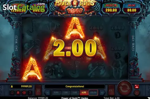 Скрин5. Power of Gods: Hades слот