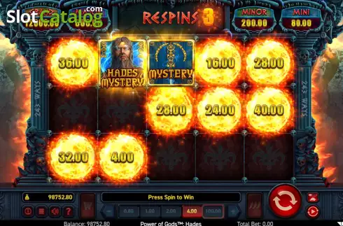 Скрин9. Power of Gods: Hades слот