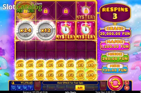 Скрин8. Jelly Reels слот