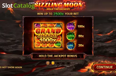 Скрин2. Sizzling Moon слот