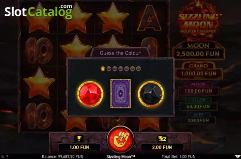 Скрин5. Sizzling Moon слот
