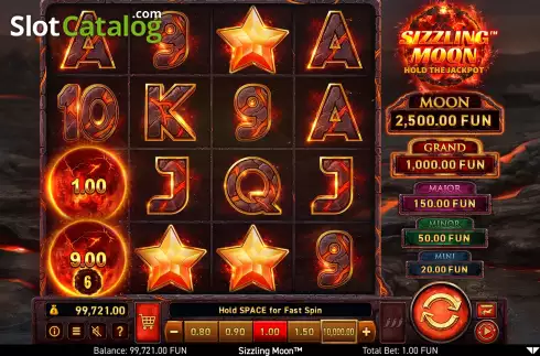 Скрин6. Sizzling Moon слот