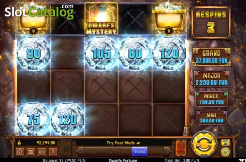 Скрин8. Dwarfs Fortune слот