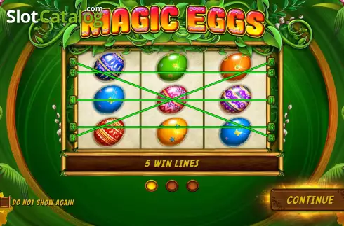 Скрин2. Magic Eggs слот