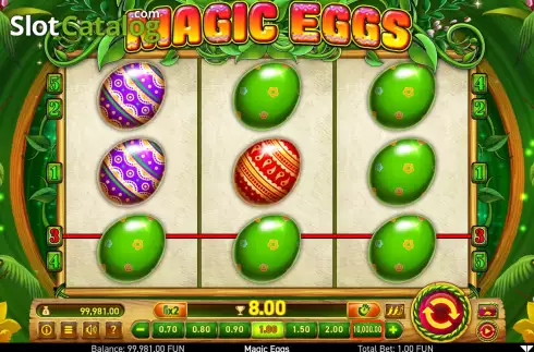 Скрин7. Magic Eggs слот