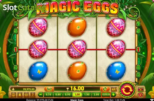 Скрин8. Magic Eggs слот