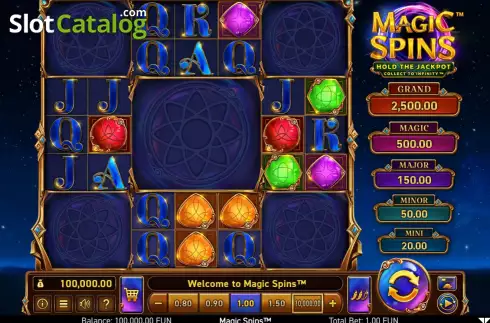 Скрин3. Magic Spins слот