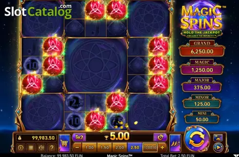 Скрин5. Magic Spins слот