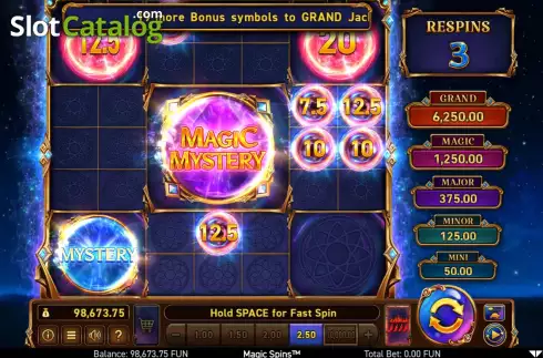 Скрин7. Magic Spins слот