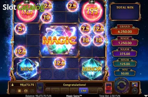 Скрин9. Magic Spins слот