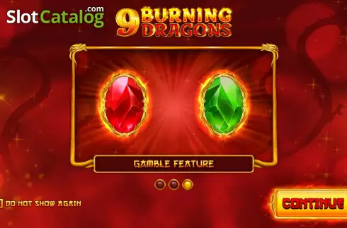 Скрин4. 9 Burning Dragons слот