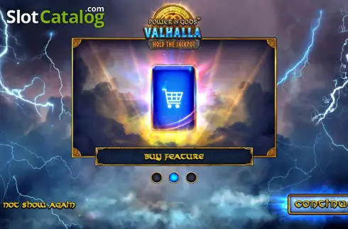 Скрин2. Power of Gods: Valhalla слот