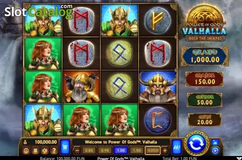 Скрин3. Power of Gods: Valhalla слот