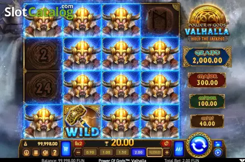 Скрин5. Power of Gods: Valhalla слот