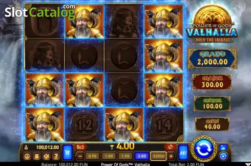 Скрин6. Power of Gods: Valhalla слот
