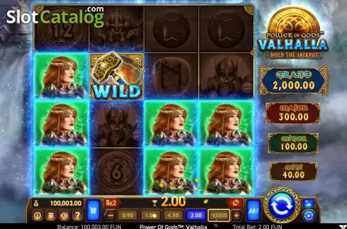 Скрин7. Power of Gods: Valhalla слот