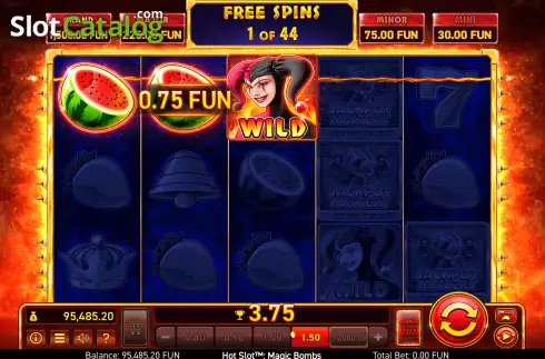 Скрин8. Hot Slot™: Magic Bombs слот